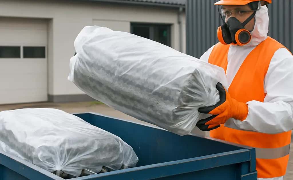 Asbest entsorgen: sicher und rechtskonform