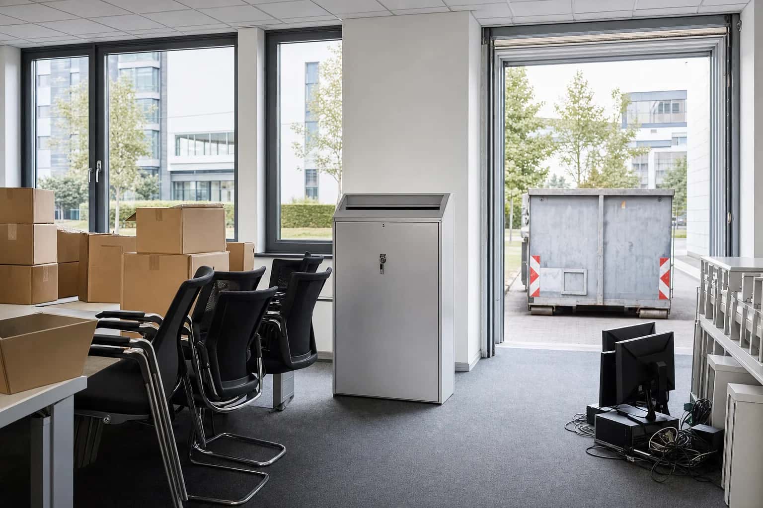 Büroauflösung beauftragen: Festpreis, Akten & Übergabe 2026