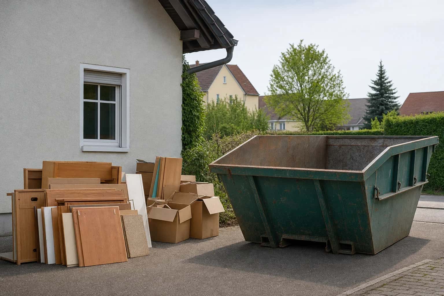 Container für Haushaltsauflösung mieten: Größe & Kosten 2026