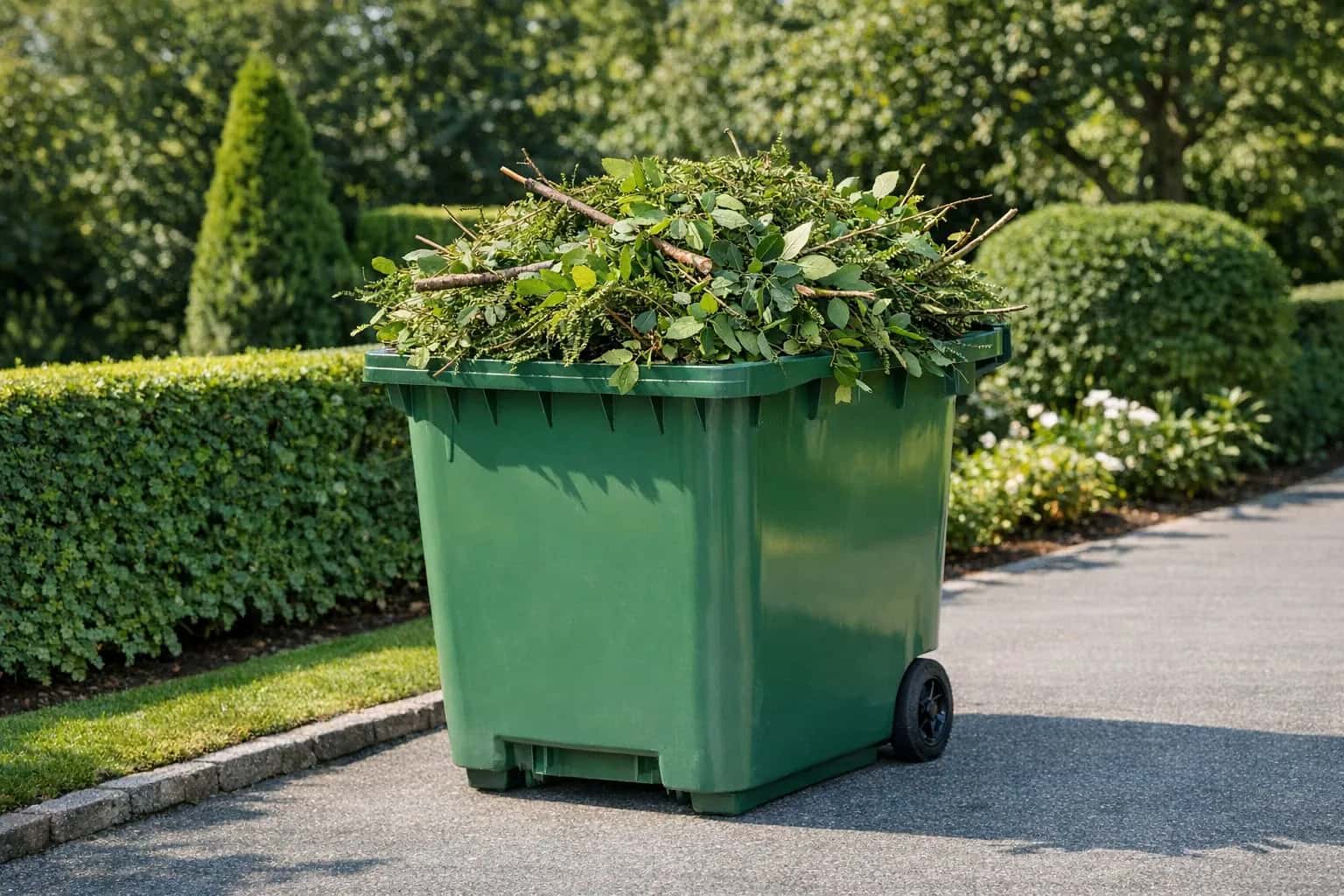 Gartenabfälle entsorgen: Container statt Wertstoffhof