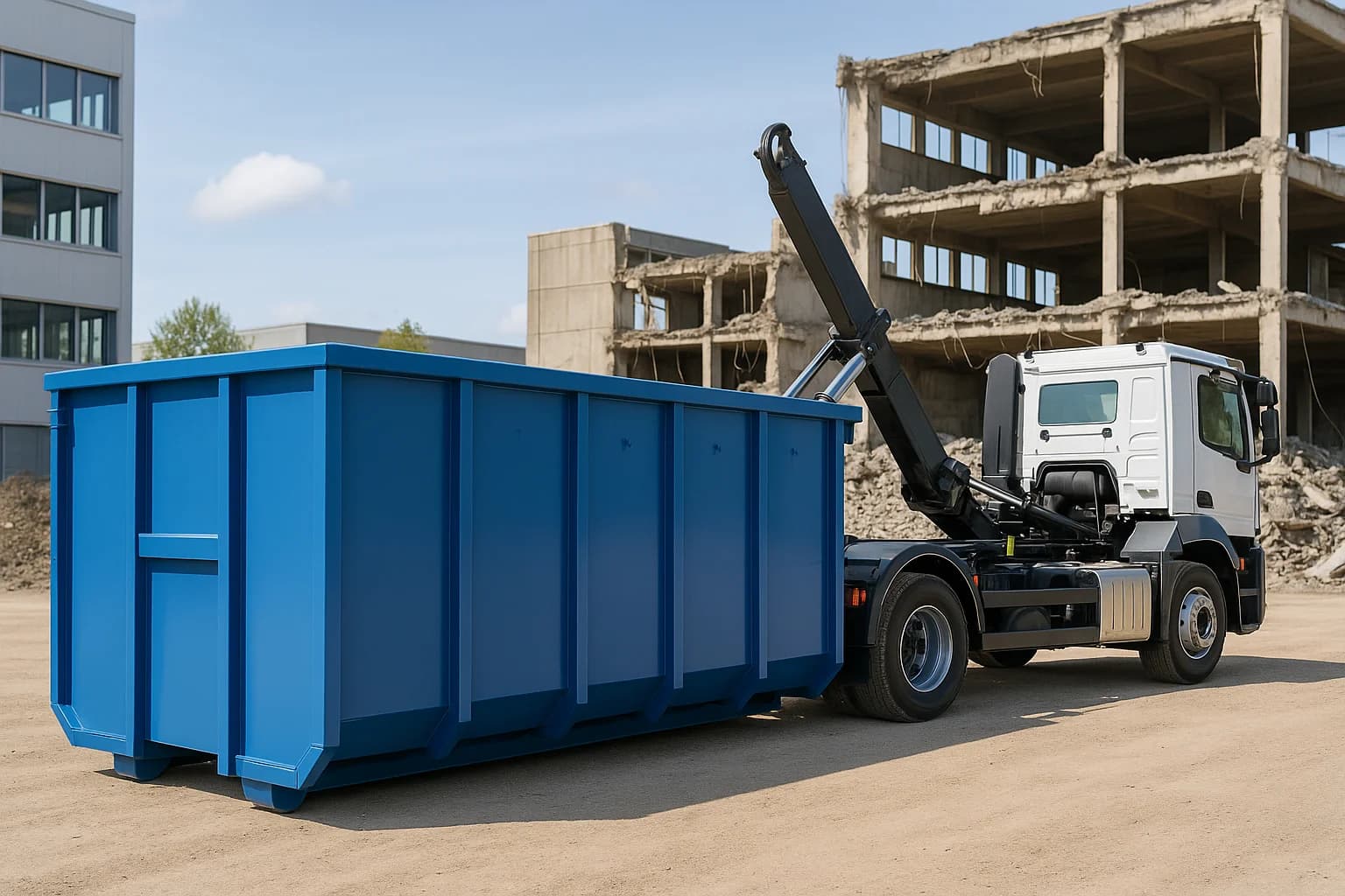 Abrollcontainer mieten: Größen, Kosten und Einsatzbereiche