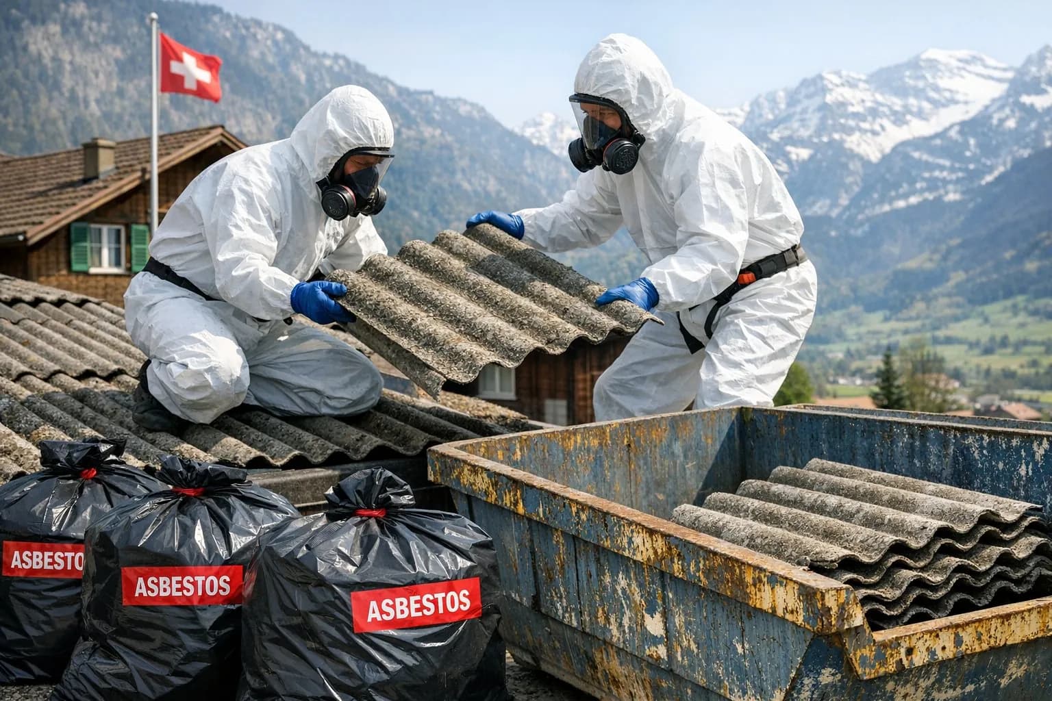 Asbestentsorgung Schweiz: Vorschriften, Kosten & Ablauf