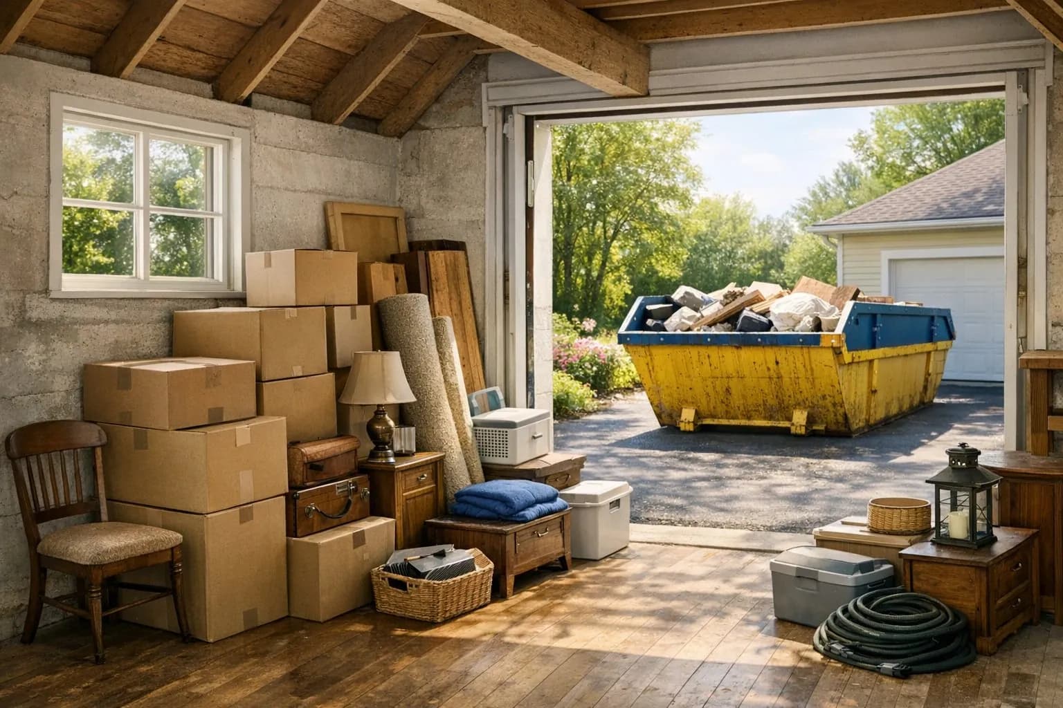 Entrümpelung im Frühjahr: Warum März & April ideal sind