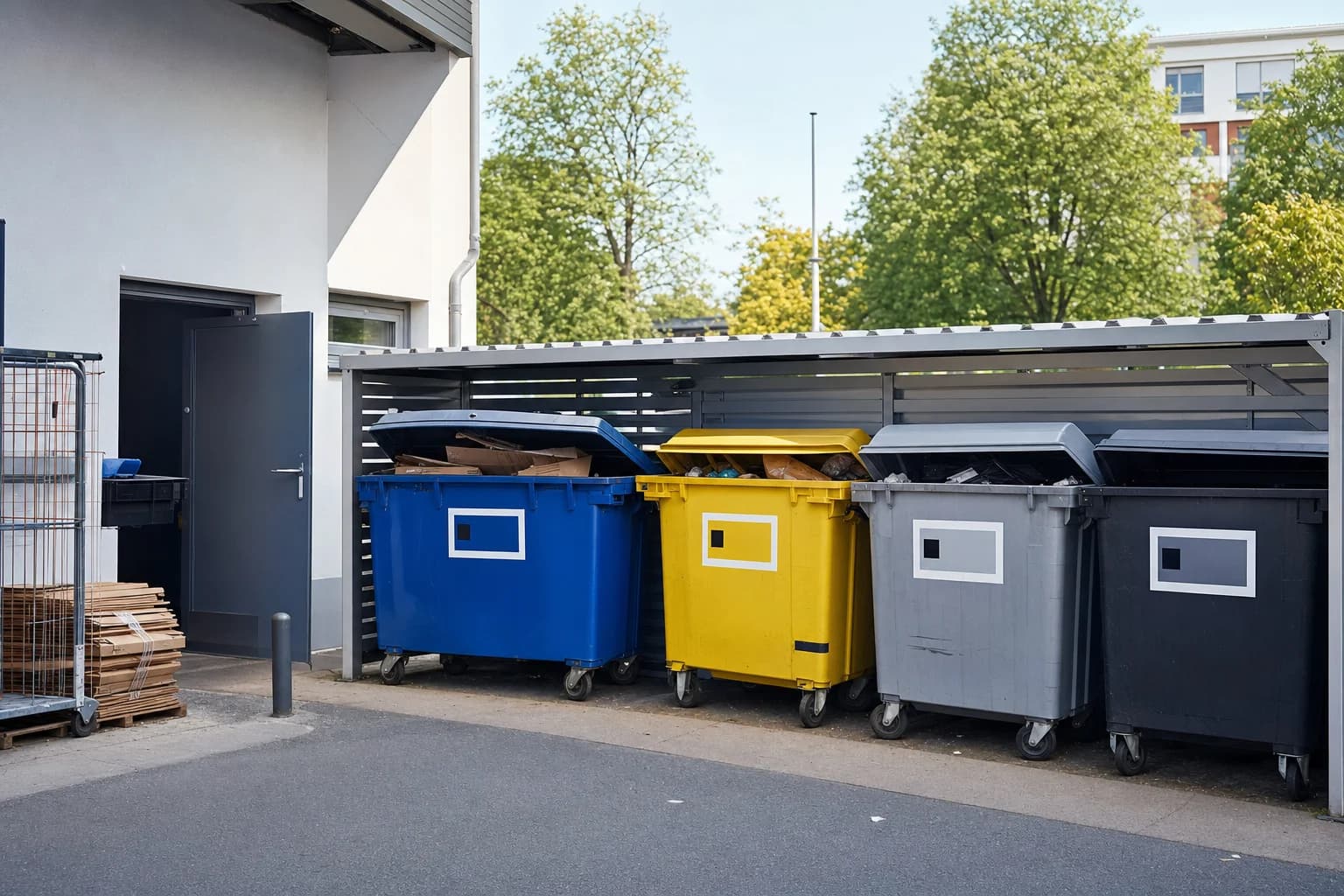 Gewerbeabfall 2026: Trennpflichten & Container