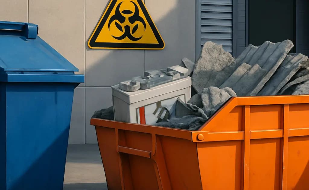 Sondermüll sicher entsorgen: Was wichtig ist und welche Lösungen es gibt