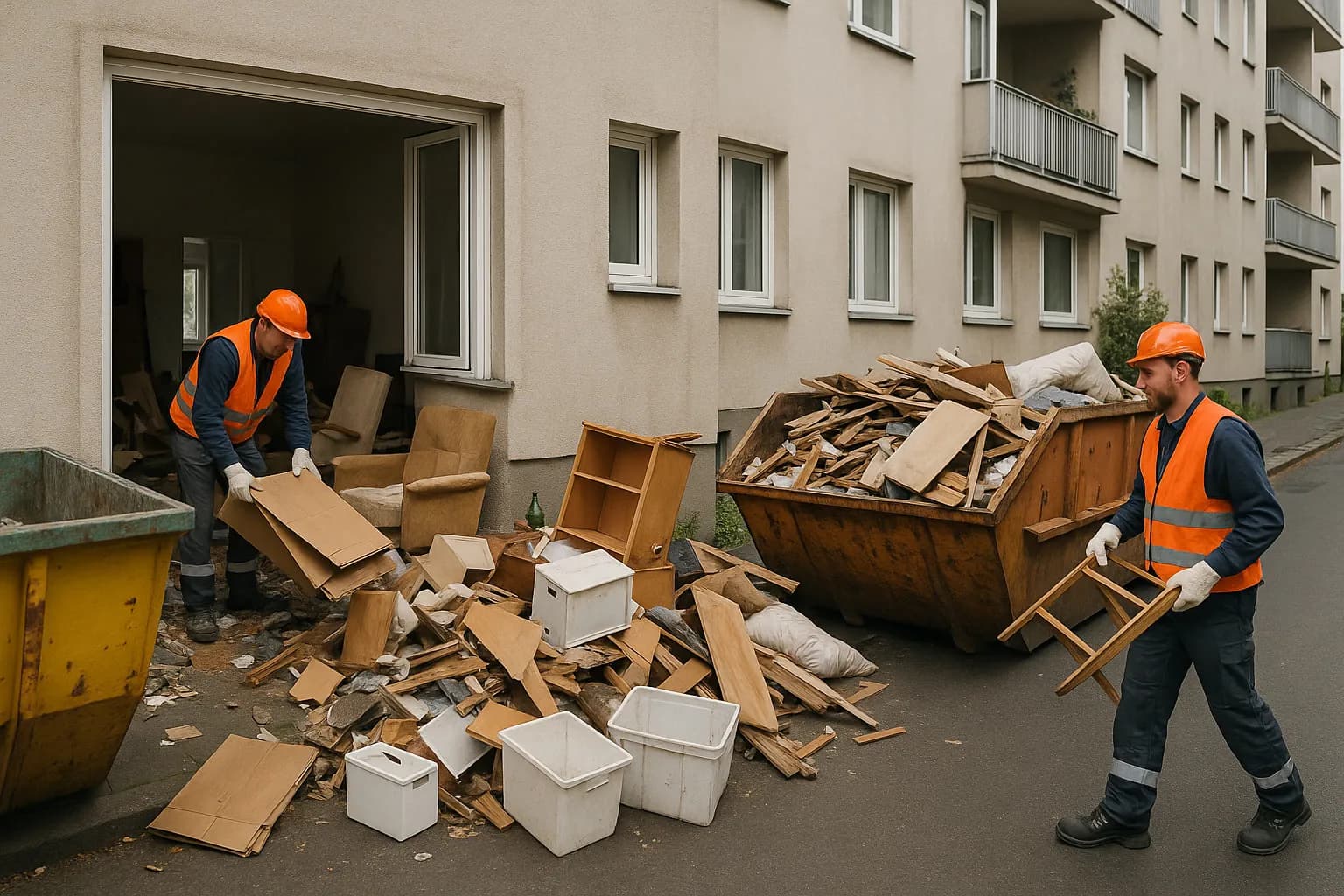 Messie-Wohnung entrümpeln: Ablauf, Kosten & professionelle Hilfe